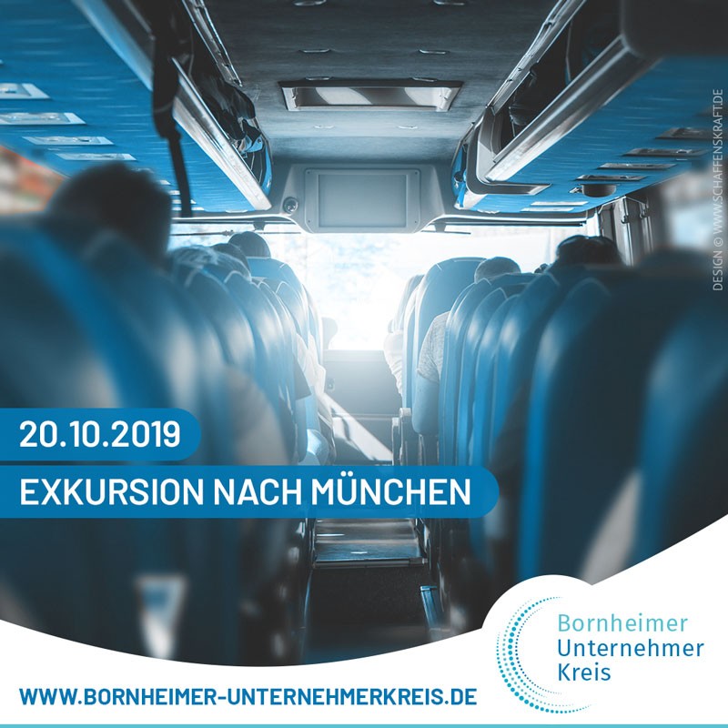 Exkursion nach München 18. – 20.10.2019