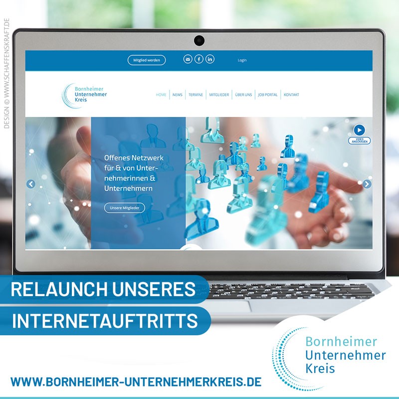 Relaunch unseres Internet­auftritts